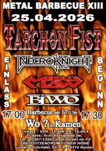 Mehr über den Artikel erfahren BIWO live beim legendären Metal BBQ XIII in Kamen