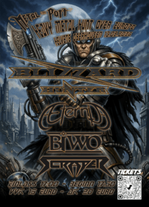 Mehr über den Artikel erfahren BIWO spielen mit Blizzard Hunter beim Metal Im Pott Vol. 1 im Helvete Oberhausen (13.09.26)
